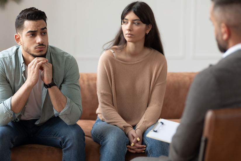 couple in therapy